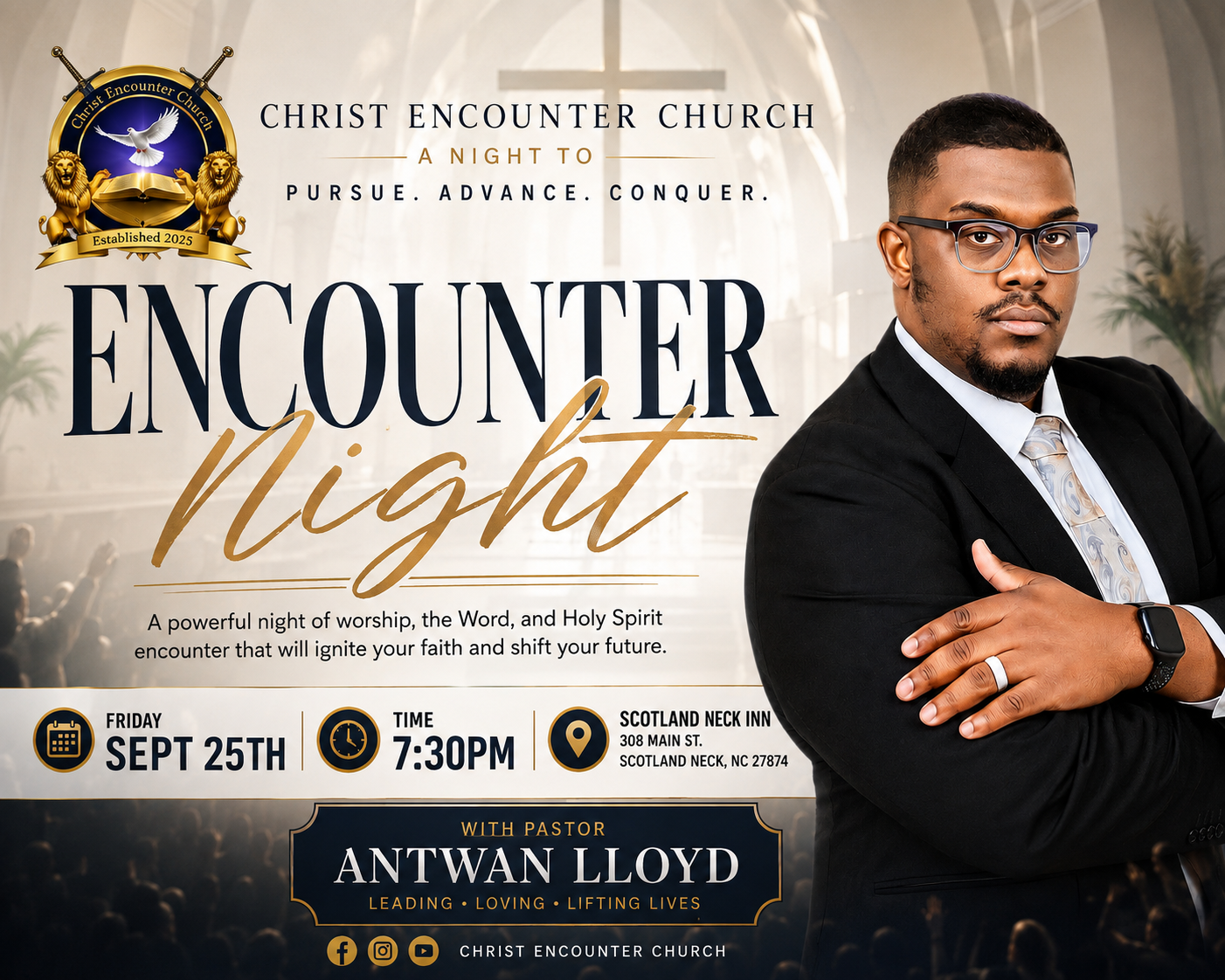 Encounter Night flyer